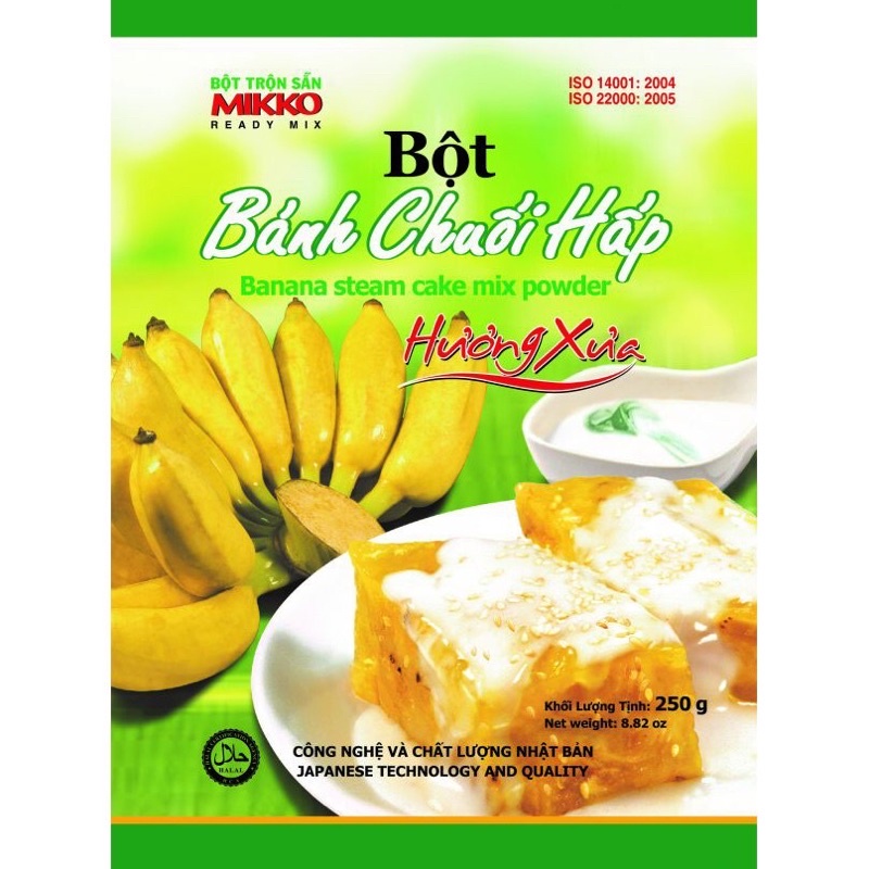 Bánh Chuối Hấp-Mikko