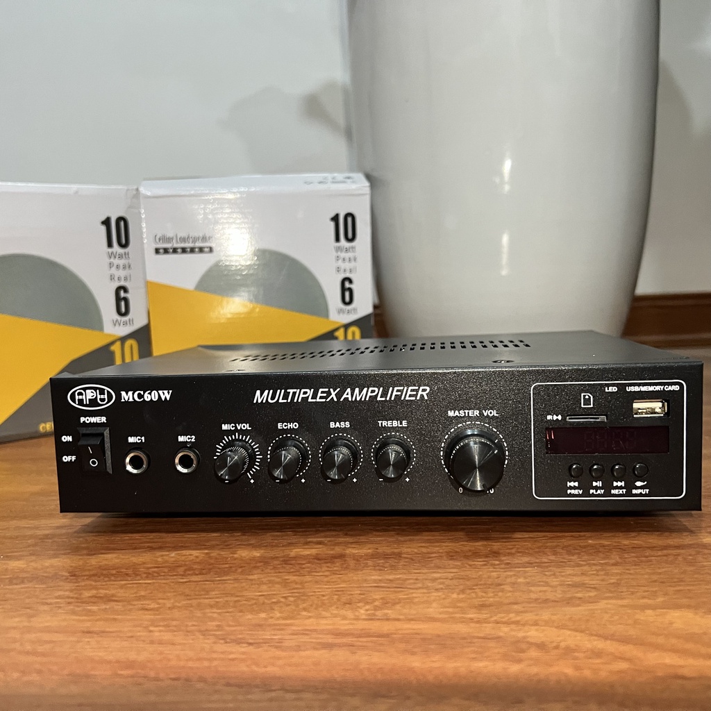 Combo Âm Trần Giá Sock - 2 loa + 1 amply