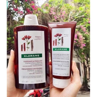 Dầu xả Klorane Quinquina hỗ trợ giảm rụng tóc - hỗ trợ mọc tóc chuẩn nội địa Pháp 200ml - Mii Beauty