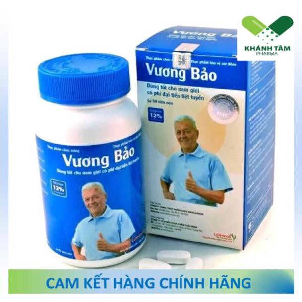 ! [COMBO] 3 Lọ + 2 Hộp Vương Bảo (Đã cào tem) - Phì đại tuyến tiền liệt