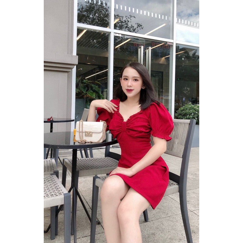 [ SIÊU SALE 4.4] VÁY TAY BỒNG CỔ NƠ | BigBuy360 - bigbuy360.vn