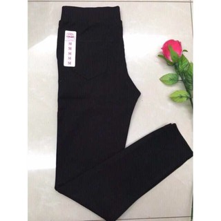 Quần legging 4 túi cạp chun cotton