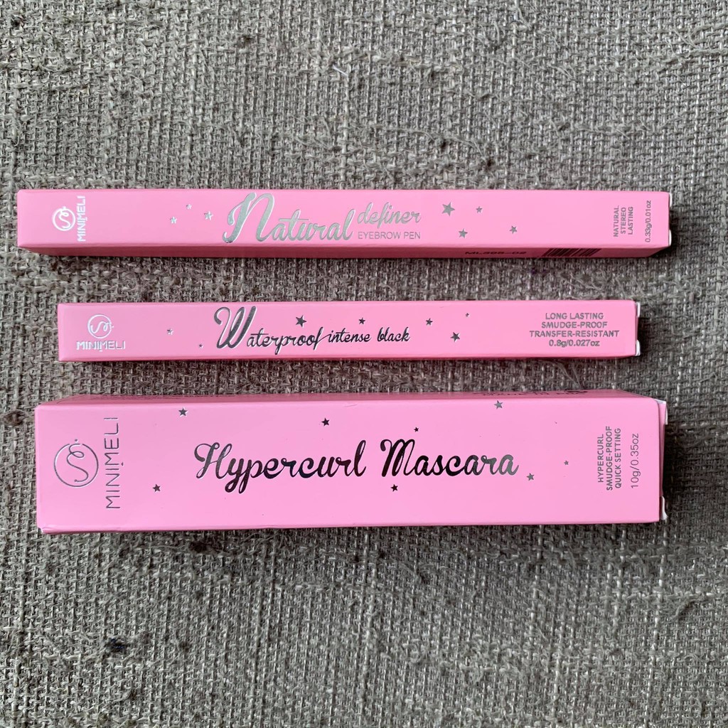 Bộ mascara bút kẻ mắt Minimeli