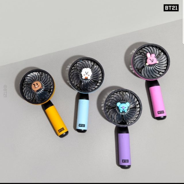 [LINE FRIENDS] Hàng chính hãng BT21 Handy fan ver 1 - quạt cầm tay