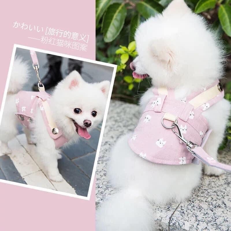 Dây yếm dắt thú cưng cao cấp