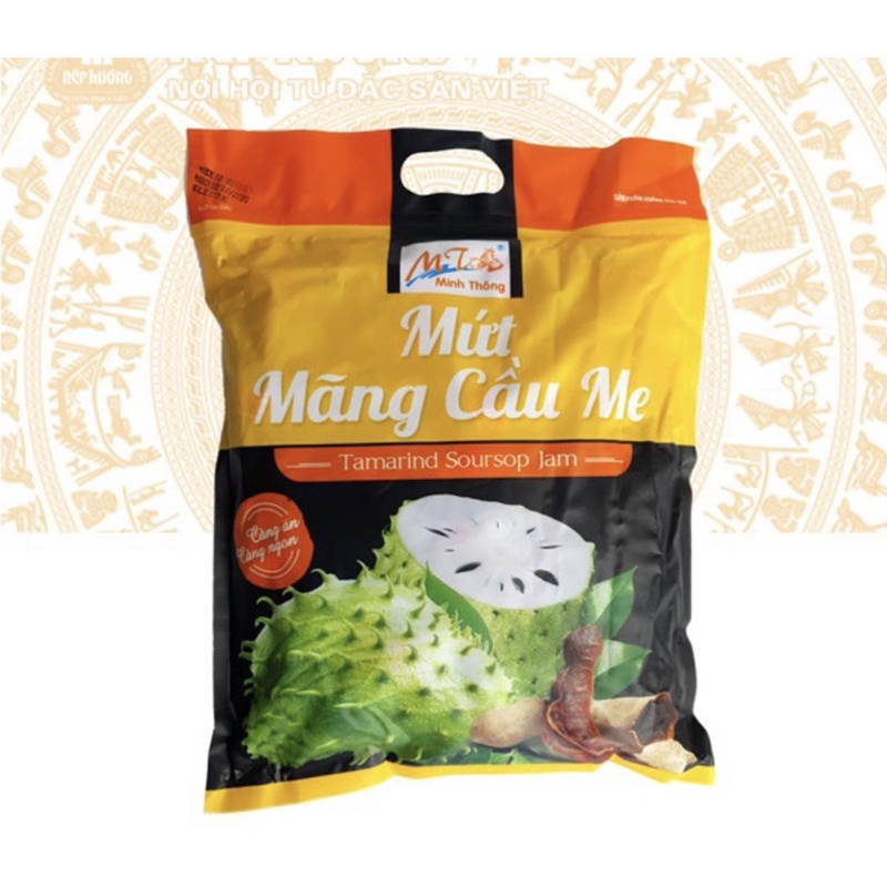 mứt mãng cầu me minh thông bịt 1ký