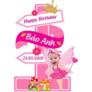 Cây Welcom Trang Trí Sinh Nhật Cho Bé