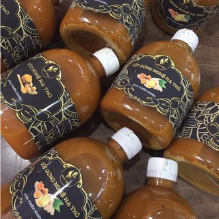 1 lít Cốt gừng nghệ hạ thổ cao cấp