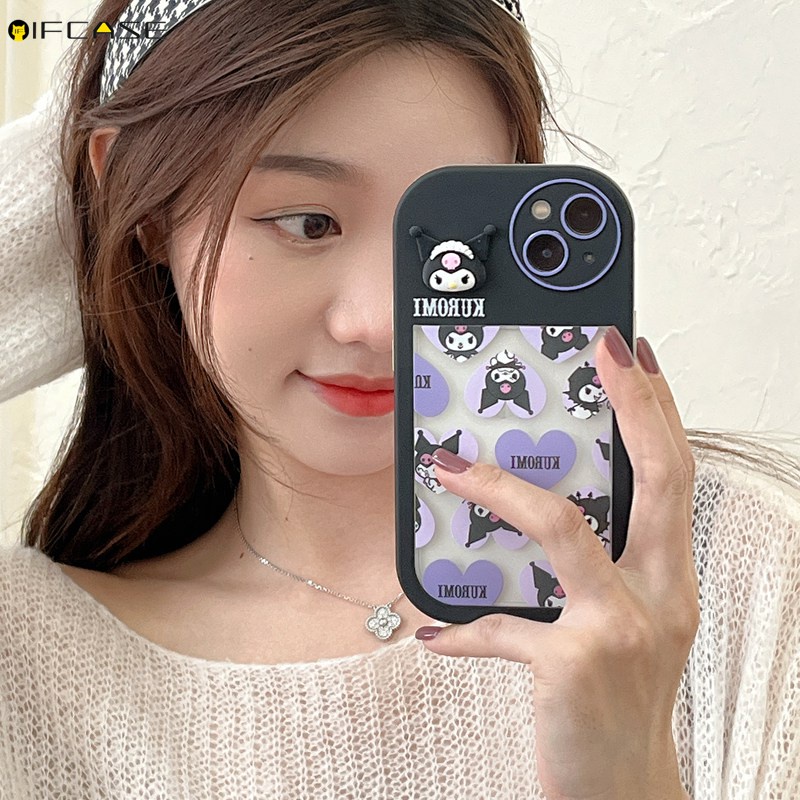 Ốp Điện Thoại Mềm Trong Suốt Họa Tiết Hoạt Hình Melody Kulomi Cho iPhone 13 12 11 Pro Max XS Max XR X