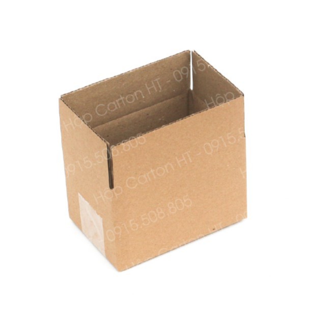 15x10x10 Combo 100 hộp carton, thùng giấy cod gói hàng, hộp bìa carton đóng hàng giá rẻ