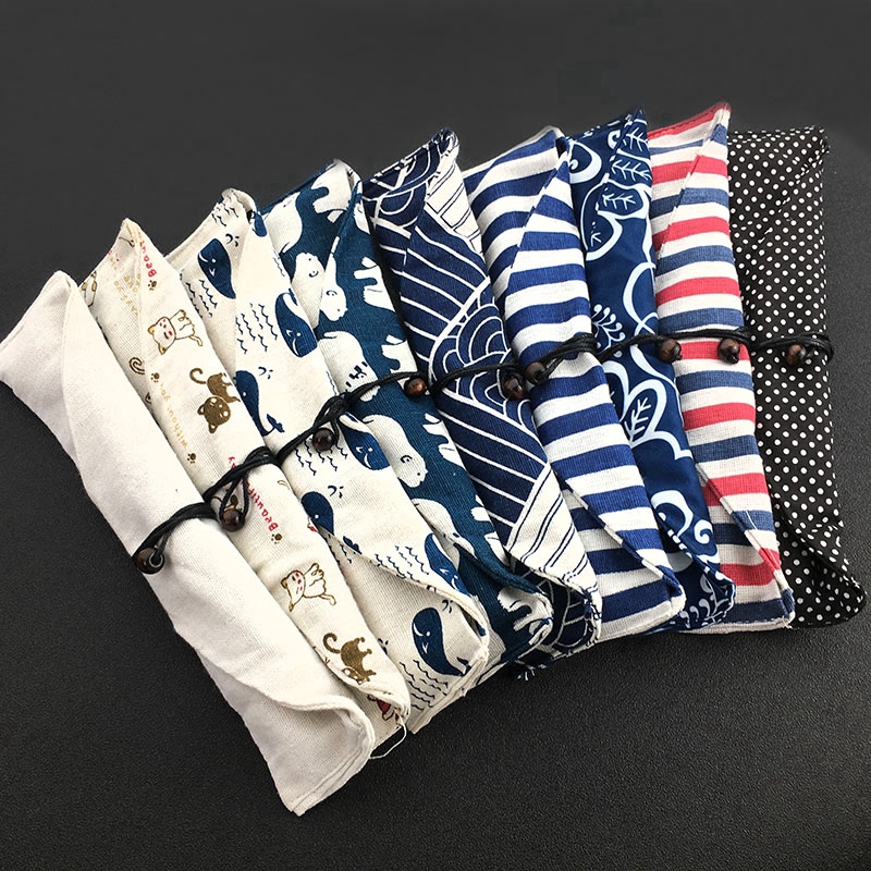 Túi đựng Ống hút thép không gỉ có thể tái sử dụng Spoon Fork Straw Chopsticks Pouch