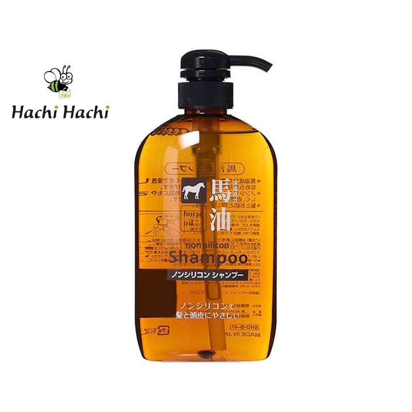 DẦU GỘI CHIẾT XUẤT DẦU NGỰA COSME STATION 600ML (KHÔNG CHỨA SILICON) - Hachi Hachi Japan Shop