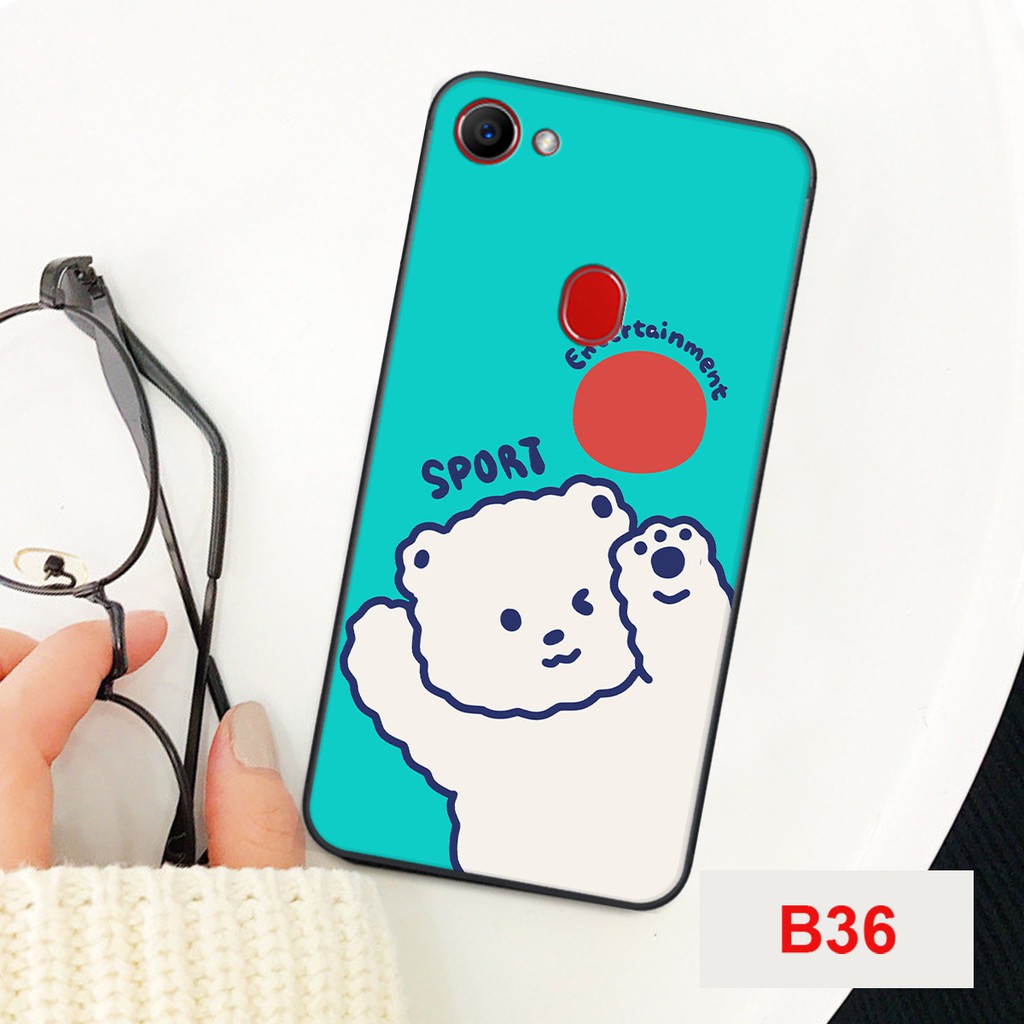 [HOT]ỐP LƯNG OPPO F5/F7 SIÊU ĐÁNG YÊU IN HÌNH GẤU BEER