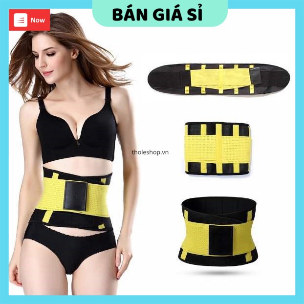 Đại nịt bụng 💯 GIÁ VỐN]  Đai sinh nhiệt giảm eo Hot Belt Power cao cấp, thu gọn vòng eo 8994