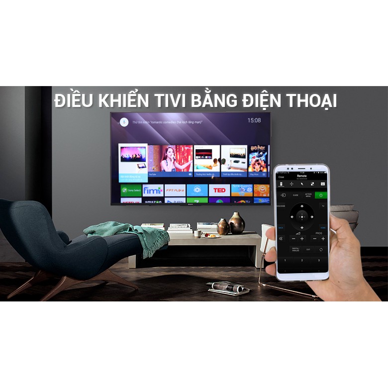 Android Tivi Sony 4K 65 inch KD-65X8500F Mới 2018 ( Khuyến mãi Loa Âm Thanh CT290)