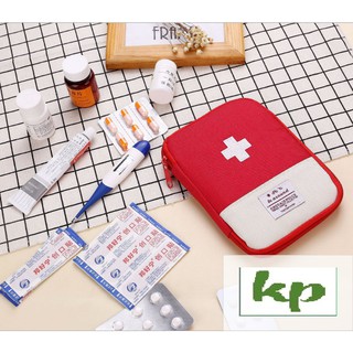 Túi Y Tế Du Lịch loại lớn chống thấm nhỏ gọn, kim chỉ, túi cứu thương tiện dụng DL43-TYTELL