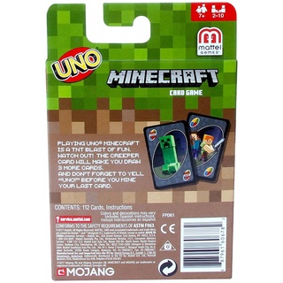Bài Uno Minecraft