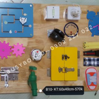B10- Busy Board- Bảng bận rộn cho bé