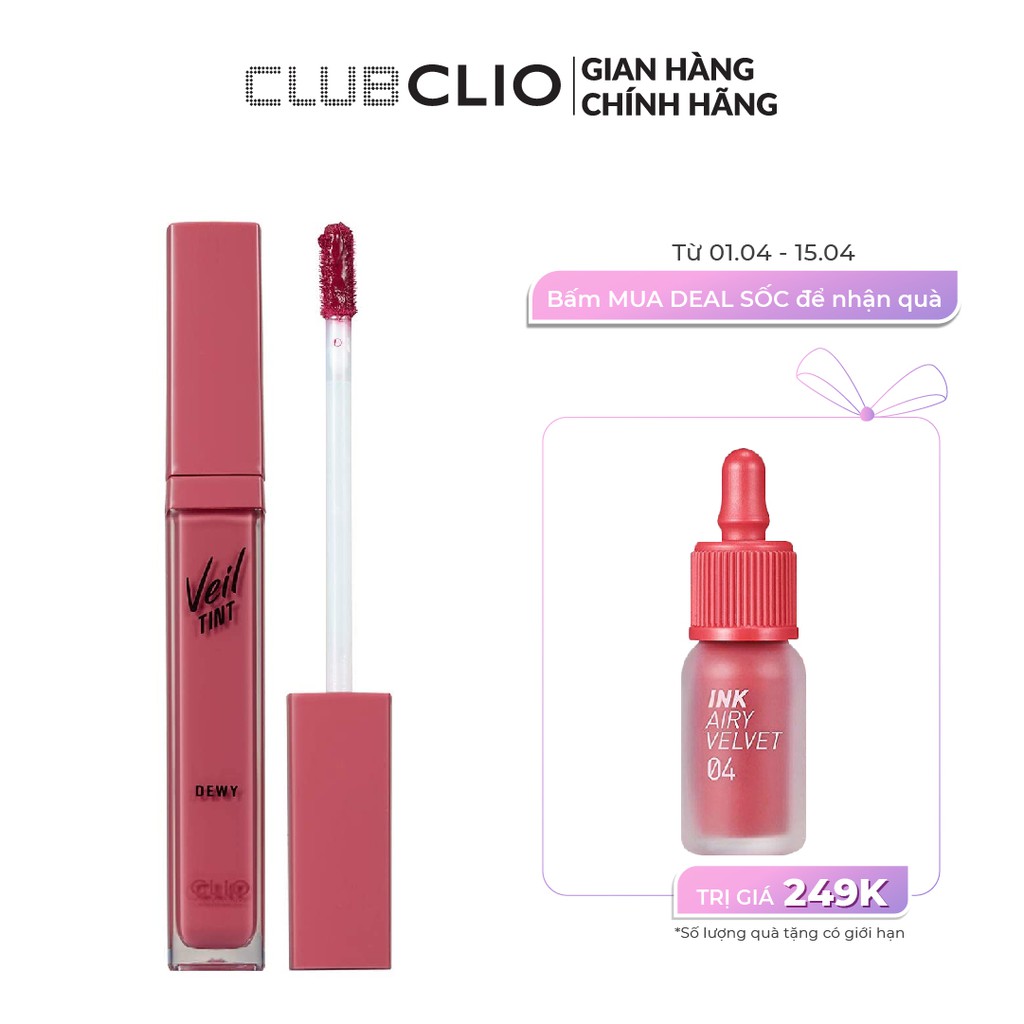Son môi Clio Veil Tint Dewy 3.8G