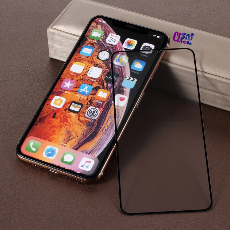MIẾNG DÁN CƯỜNG LỰC IPHONE XS MAX 12D TEMPERED GLASS HÀNG CHUẨN