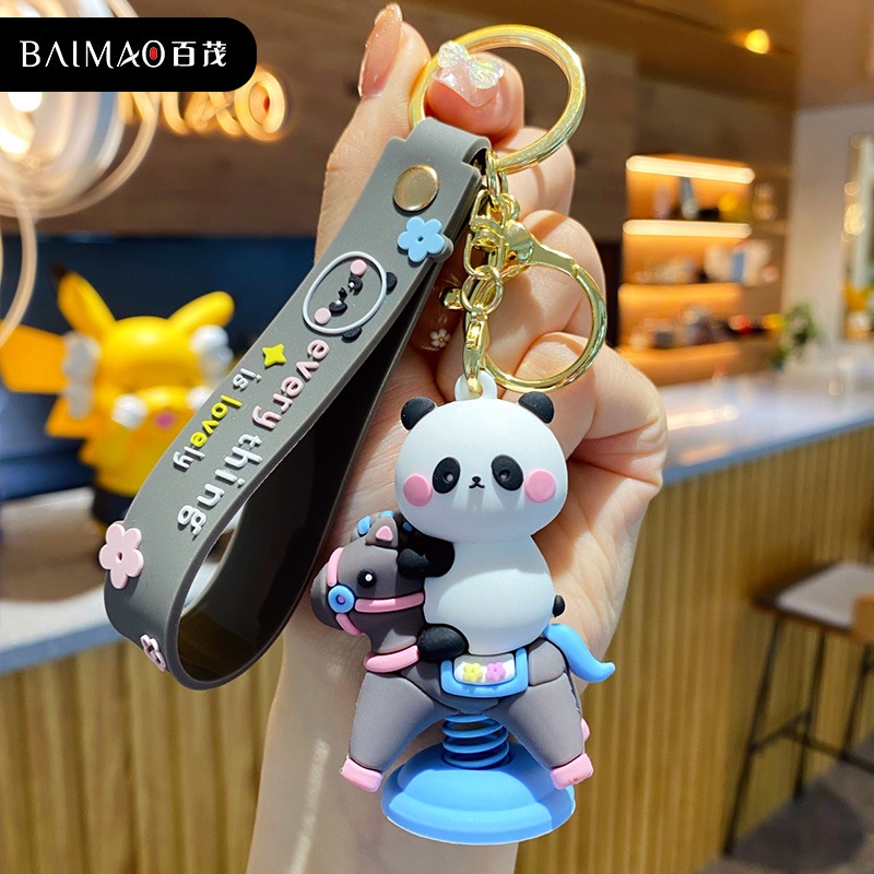 Móc Khóa Hình Ngựa Thành Troy Dễ Thương Dành Cho Cặp Đôi