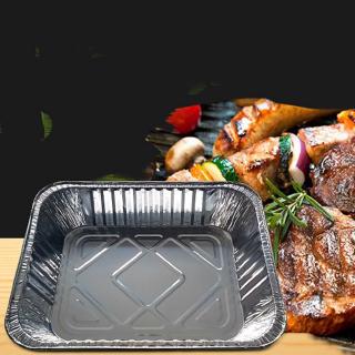 Set 20 / 50 Hộp Giấy Nhôm Đựng Thực Phẩm Có Nắp Đậy Tiện Dụng