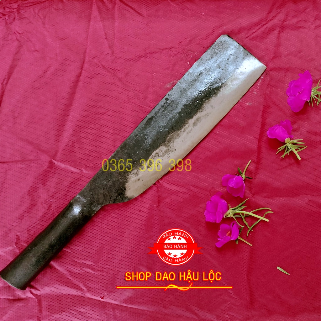 Dao chặt xương ống nặng 1,5 kg siêu sắc bén nhíp đỏ 100%