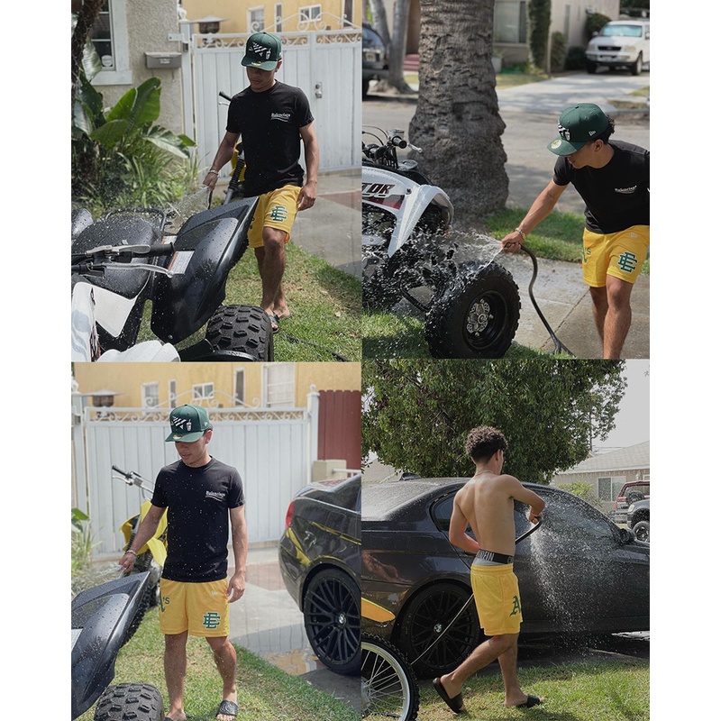 Quần Short Thể Thao Phối Lưới Thoáng Mát Cá Tính