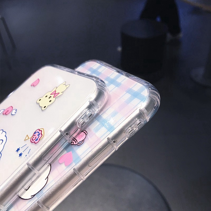 Ốp điện thoại TPU hoạt hình cho Iphone 11 Pro Max 12mini 12 Pro Max 7plus 8plus 6plus 6 6s 7 8 Plus X Xr Xs Max Se 2020 | BigBuy360 - bigbuy360.vn