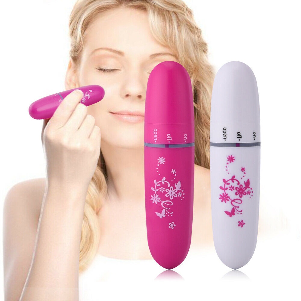 Máy Massage Mắt Kiểu Bút Chống Thâm Quầng Mini 208 (Tặng 1 móc treo chân không) - Có Hàng - B0016B0068