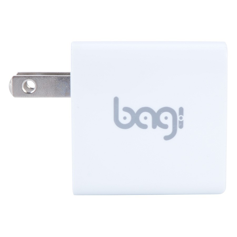 CỐC SẠC NHANH BAGI 2 ĐẦU USB THEO TIÊU CHUẨN CE CHÂU ÂU- CE-M23