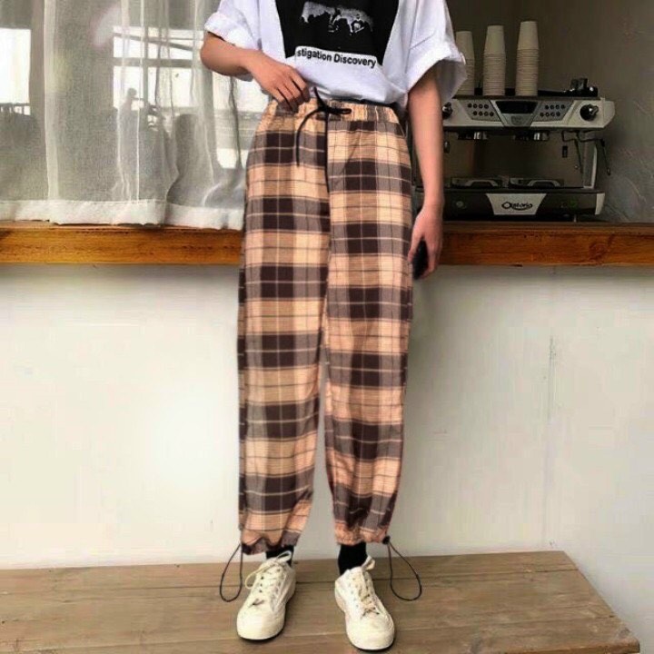 Quần Jogger Nam Nữ Nỉ Thể Thao Ống Rộng Bo Chun Rút Gấu Outfit unisex Năng Động