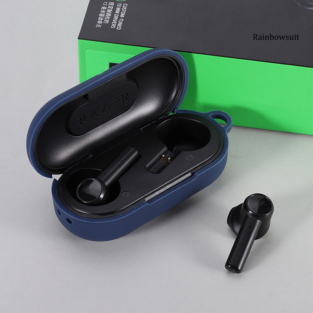 Vỏ Bảo Vệ Hộp Sạc Tai Nghe Bluetooth Razer Hammerhead Bằng Silicon Mềm Chống Rơi / Bụi Bẩn