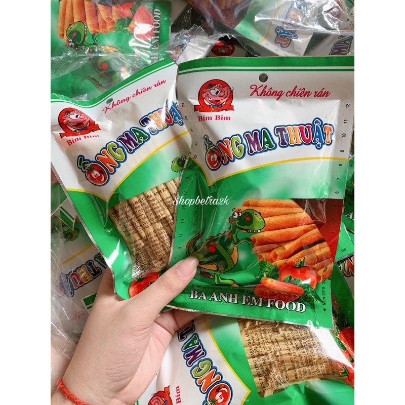 1 gói snack ống ma thuật siêu ngon 🤤