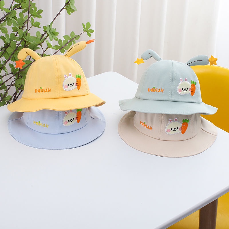 Mũ vành cà rốt cho bé dưới 12 tháng