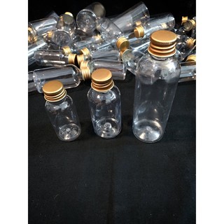 Chai PET Nhựa 30ml / 35ml / 50ml / 100ml Nắp Nhôm Vặn