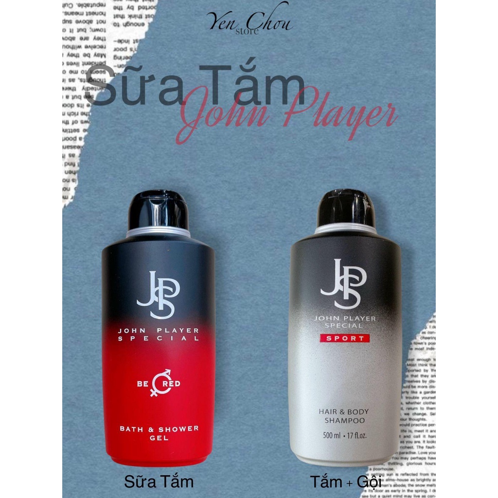 Sữa tắm nam John Player Special 500ml