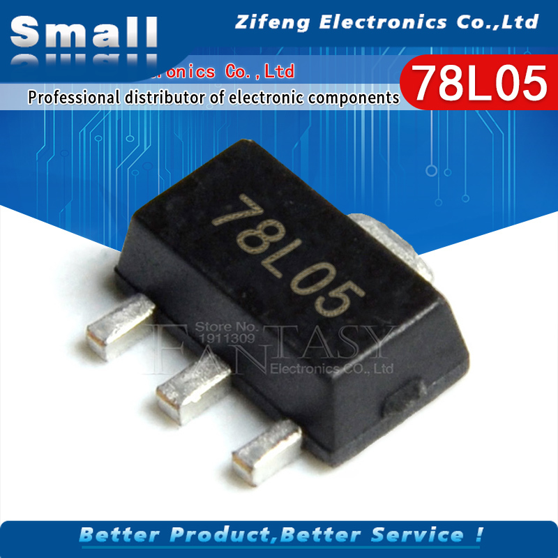 Bộ 1000 Linh Kiện Tri Ốt 78l05 Sot89 Sot Smd