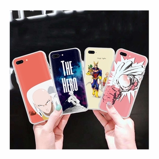 Ốp Lưng Trong Suốt Hình Nhân Vật One Punch Man Cho Iphone 6s 6 7 8 Plus 5 5s Se 5c 4 4s