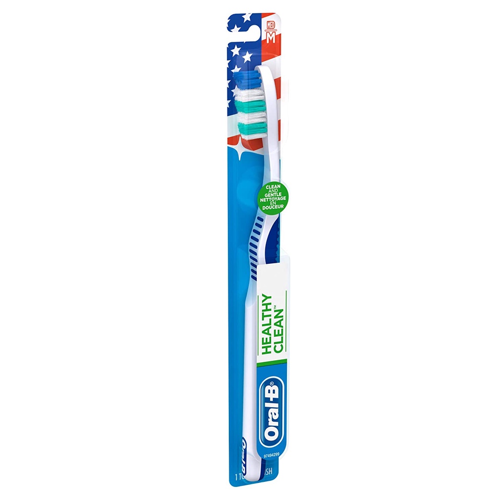 [HÀNG MỸ] Bàn Chải Đánh Răng Oral-B Healthy Clean Toothbrush Medium