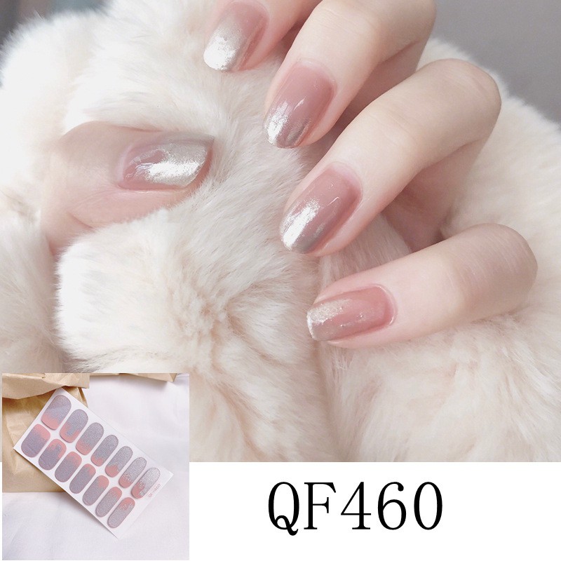 Tờ 14 miếng dán trang trí móng tay nghệ thuật trẻ trung thời trang