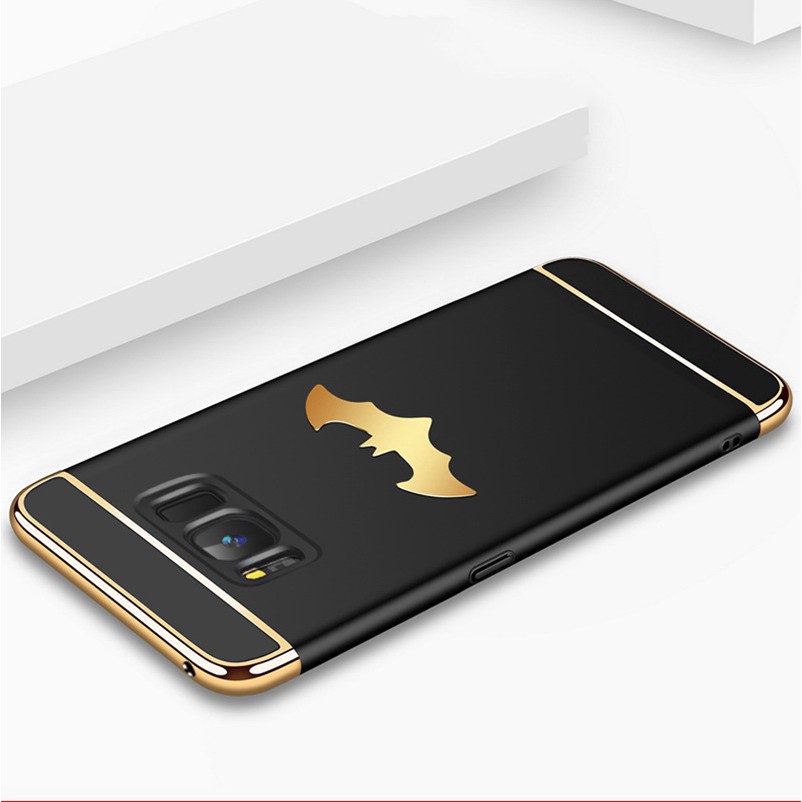 Ốp Điện Thoại Cứng Siêu Mỏng Chống Sốc Mạ Viền Hình Batman Cho Samsung Galaxy S6edge S6edgeplus S7 S7edge