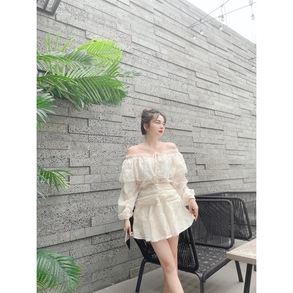[HÀNG CHUẨN] Set bộ ren tiểu thư cao cấp hàng loại 1