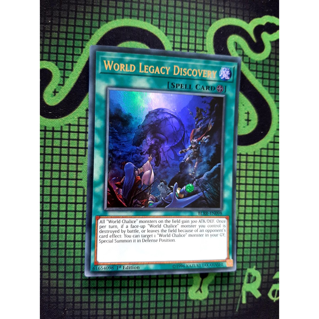 Thẻ Bài Yugioh Spell World Legacy Discovery - BLRR-EN098 - Ultra