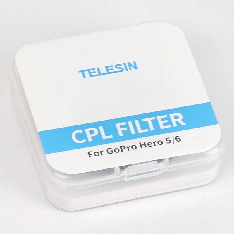 TELESIN CPL lọc cho GOPRO Anh hùng 7 6 5 Đen Anh hùng 7 Máy ảnh Accessoreis phân cực Lọc CPL Lens Lọc