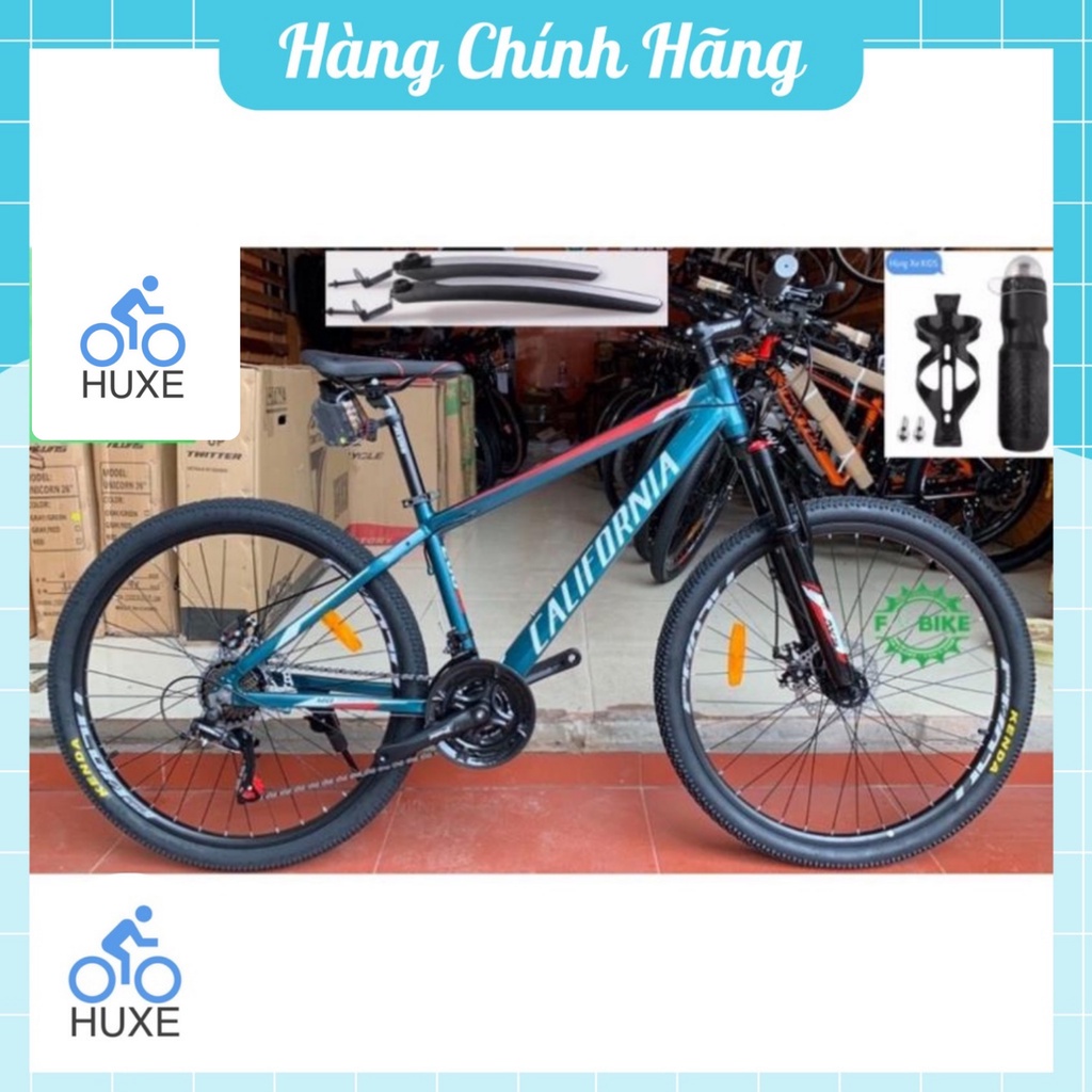 Xe đạp thể thao California 260cc địa hình New Hot 2021. Tặng kèm: chắn bùn+bình nước.