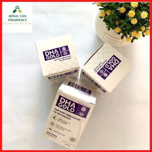Viên uống DHA Gold, giúp phát triển não bộ và tốt cho mắt