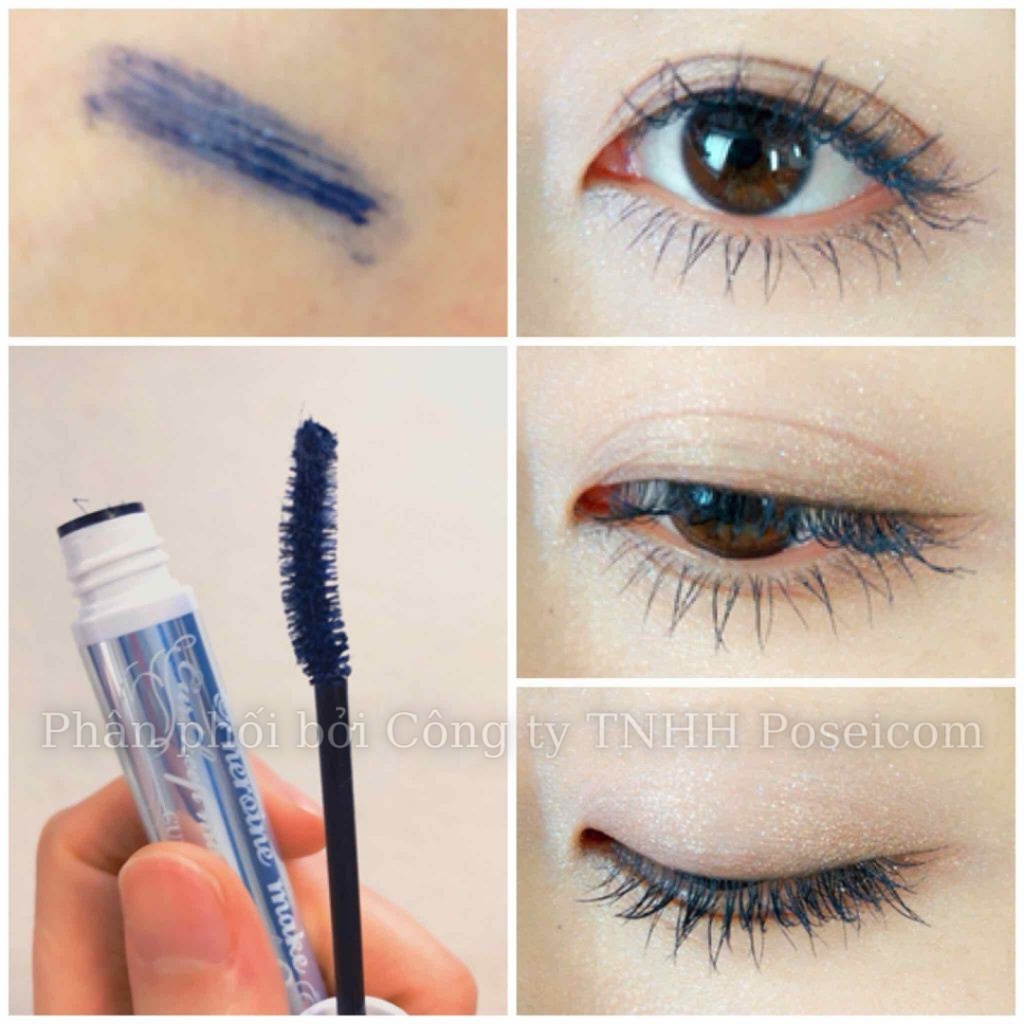 Mascara Lót Bảo Vệ Kissme Heroine Make Curl Keep Mascara Base WP Nâng Cong Giữ Nếp Làm Dài Mi Và Dày Mi POSEICOM KISS12