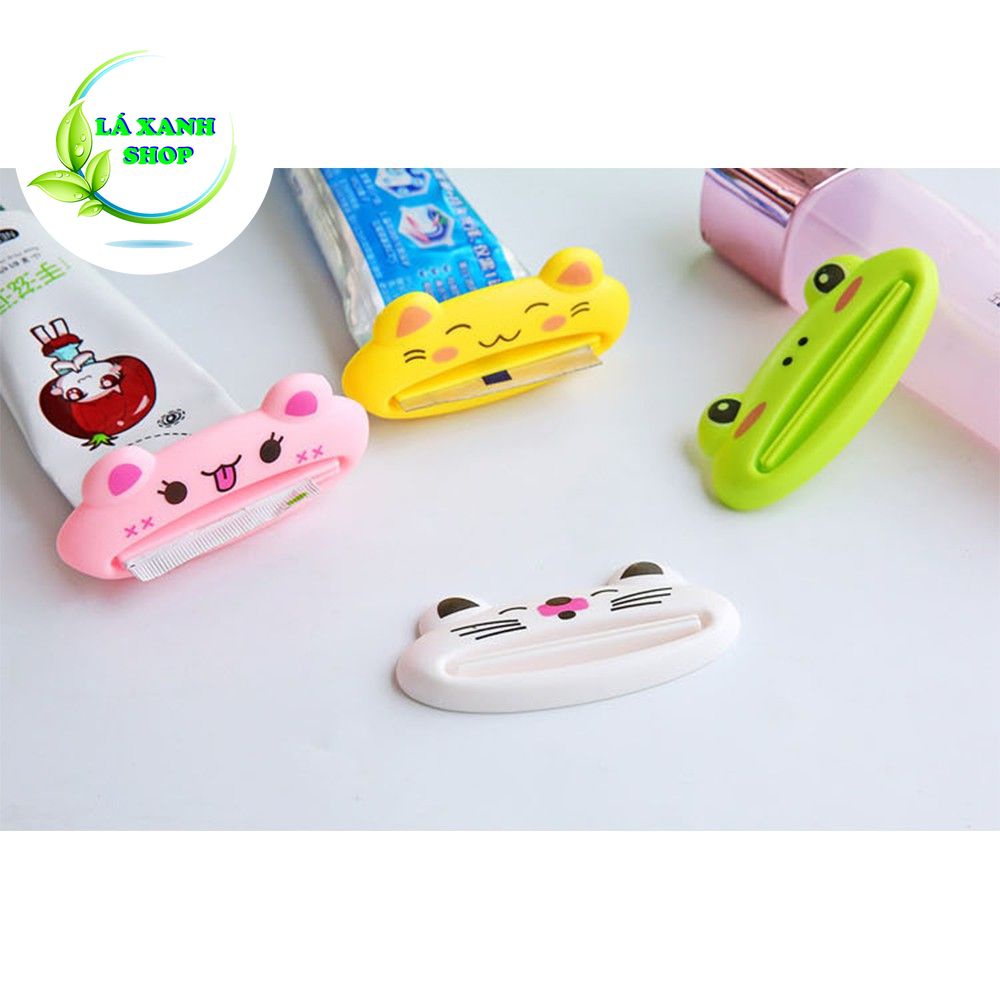 Dụng Cụ Ép Lấy Kem Đánh Răng MẶT CƯỜI Con Thú - Kẹp Nặn Tuýp Sữa Rửa Mặt, Kem Dưỡng Da Chống Lãng Phí