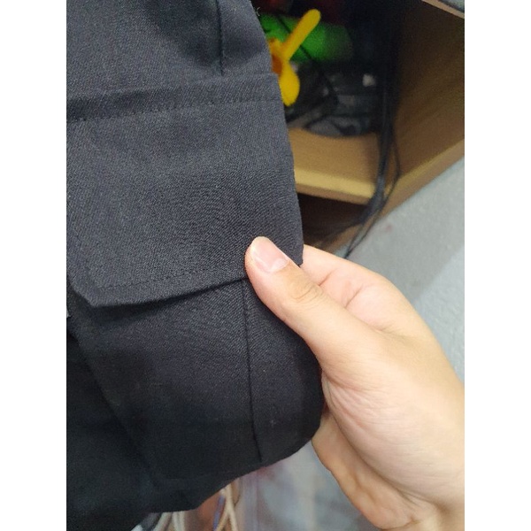 Quần Button Cargo Pant kaki ( Túi hộp + Cúc ) Streetwear cực ngầu